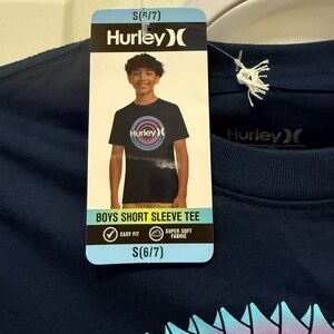 Hurley Kids Navy Short Sleeve Tee